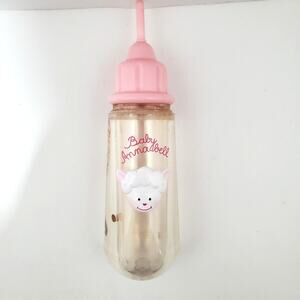 Vtg Baby Annabell Doll Milk Bottle Baby Lamb No Liquid Zapf Creations 2002